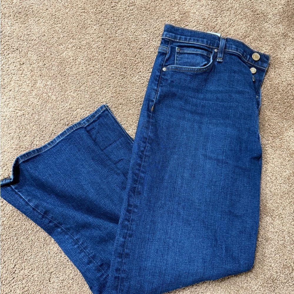 Hudson Jeans Classic Indigo Bootcut - Rosie Crop Cut